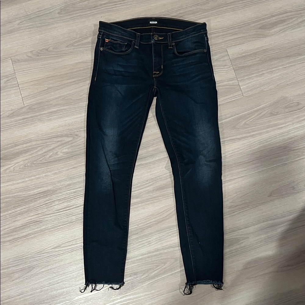 Hudson Jeans Women's Dark Blue Skinny Jeans